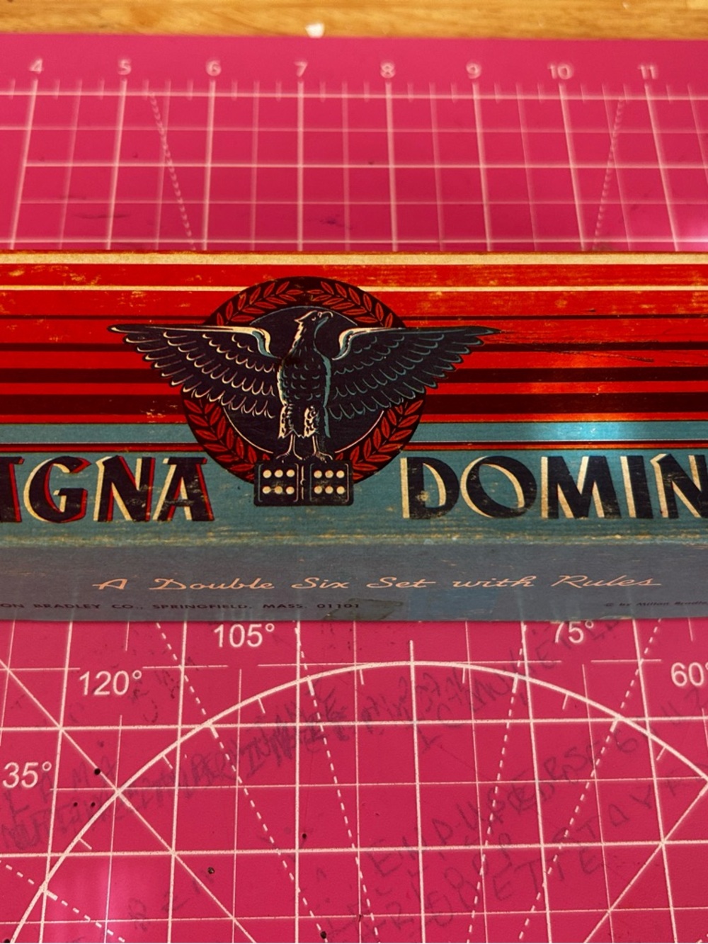 Vintage MAGNA Dominoes